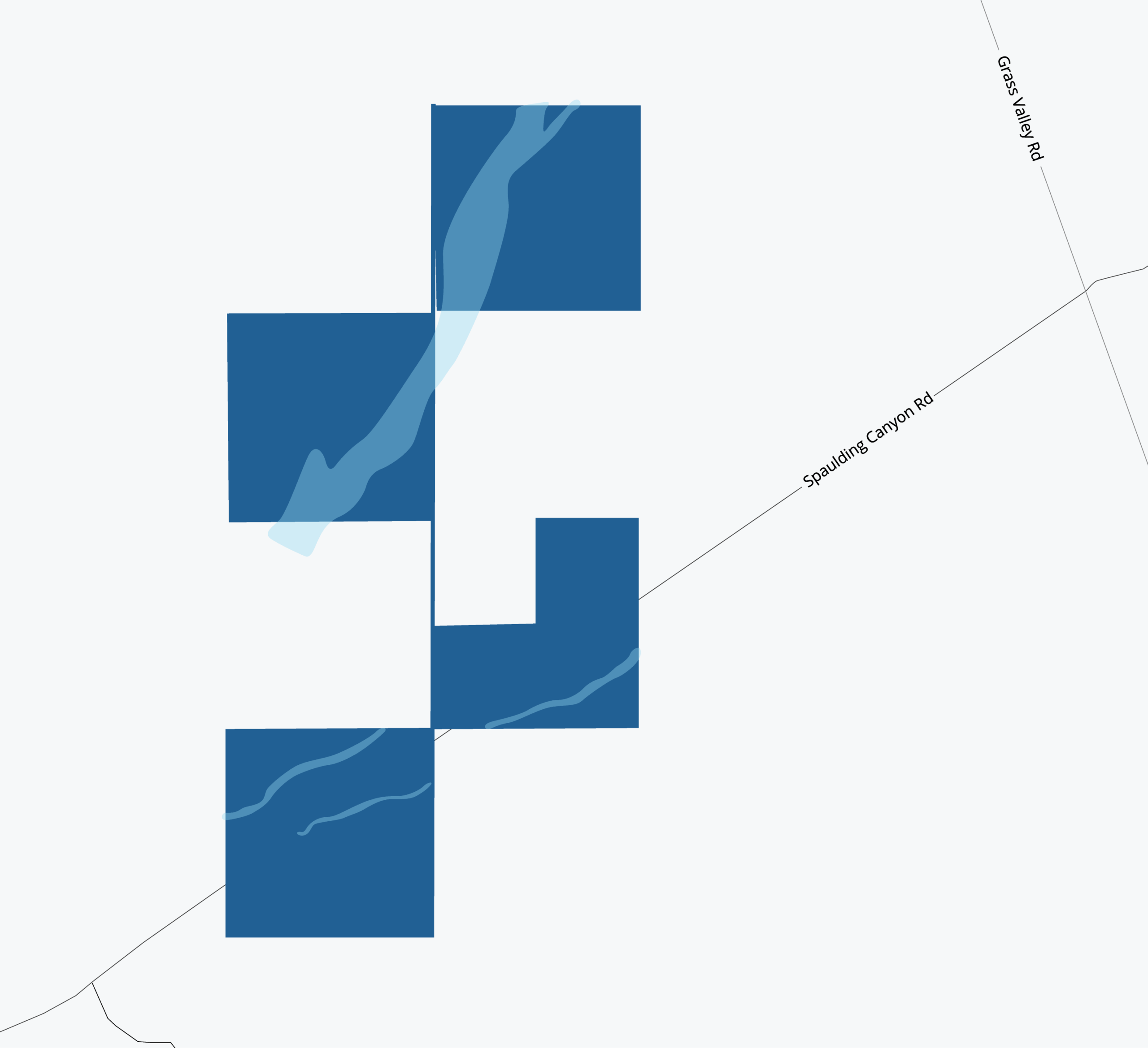 Grass Valley Solar Map