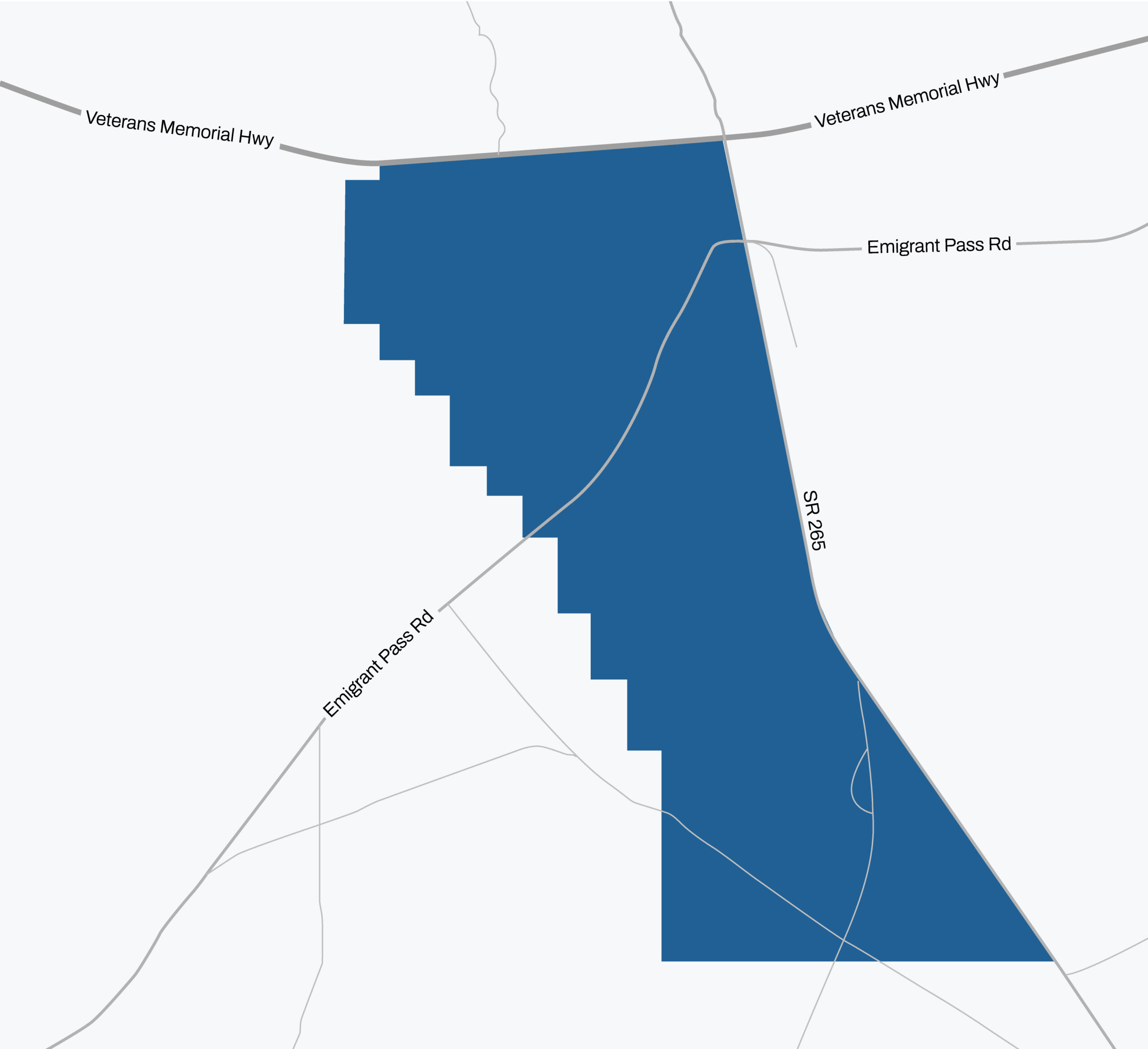Lone Mountain Solar Map